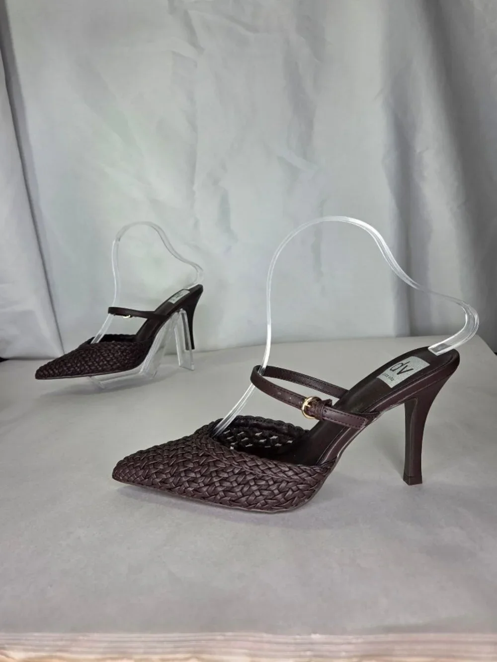 DV by Dolce Vita Genie Brown Pointed-Toe Pump, Size: 7 M